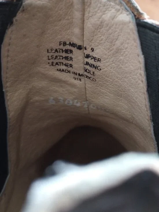 Freebird Morgan Distressed Leather Chelsea Ankle Boots - Picture 9 of 10